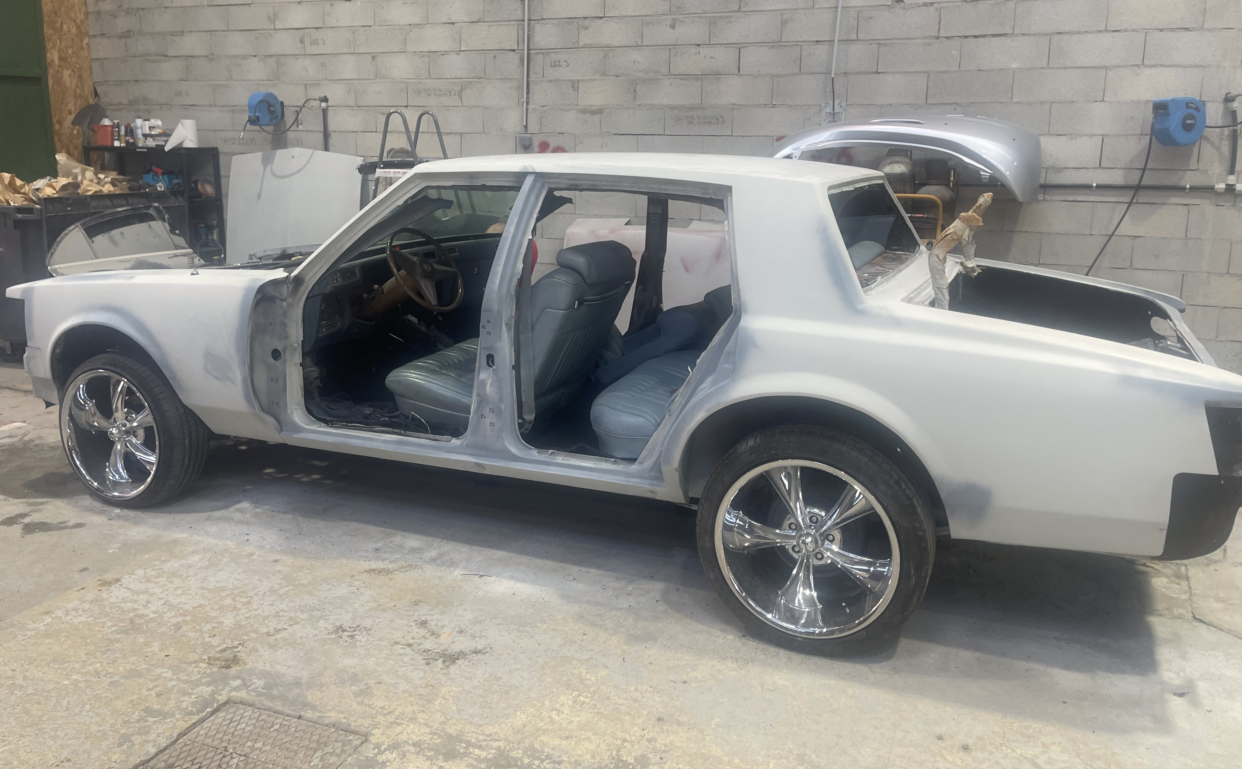Peinture Complète - Cadillac — avant intervention