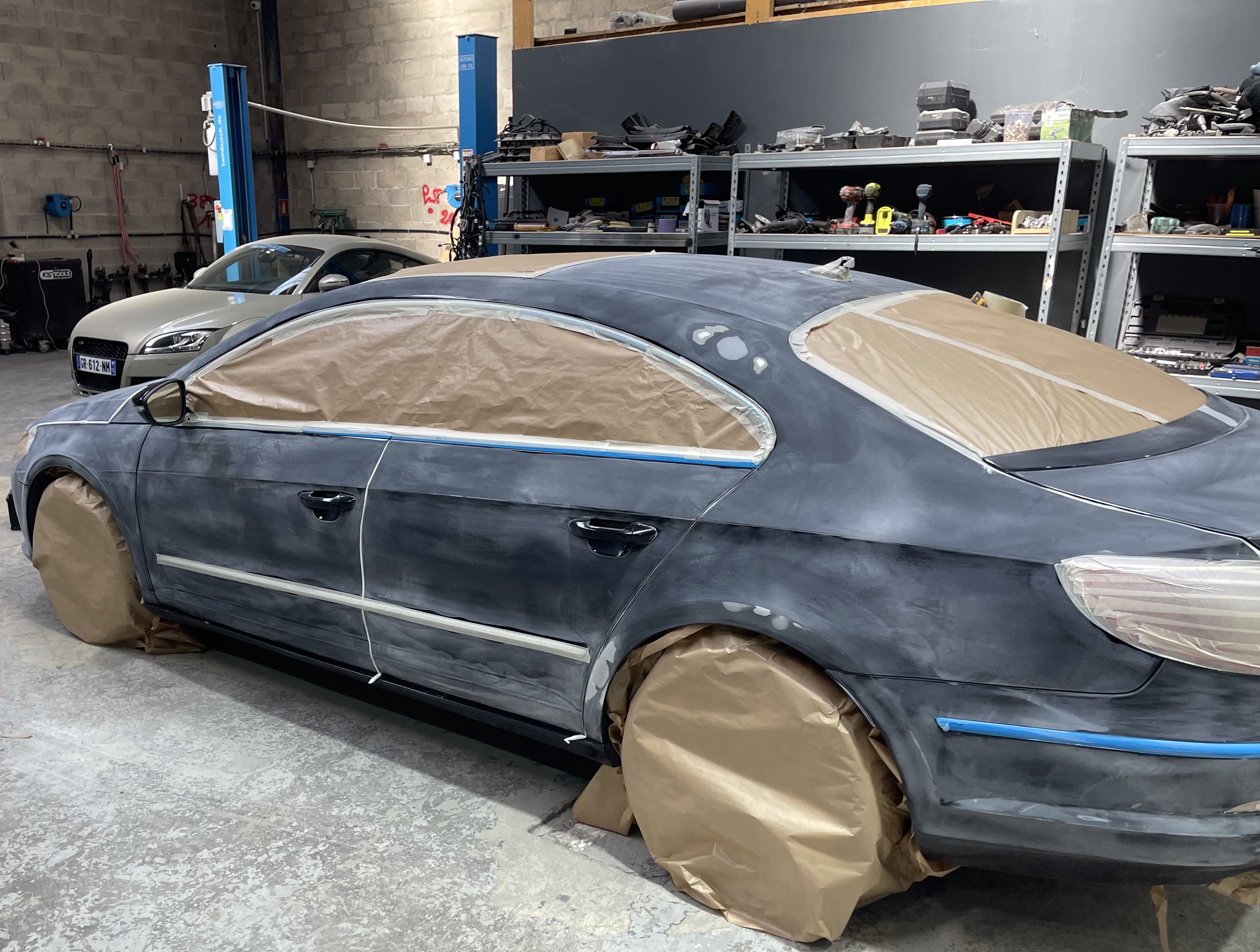Peinture Complète - Passat VW — avant intervention